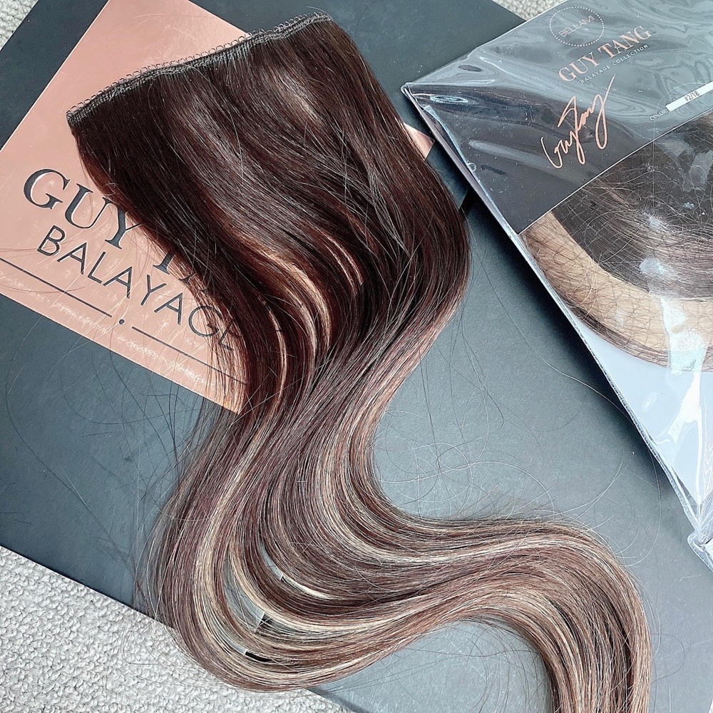 22” 220g BELLAMI BALAYAGE HAIR EXTENSIONS #2/#18